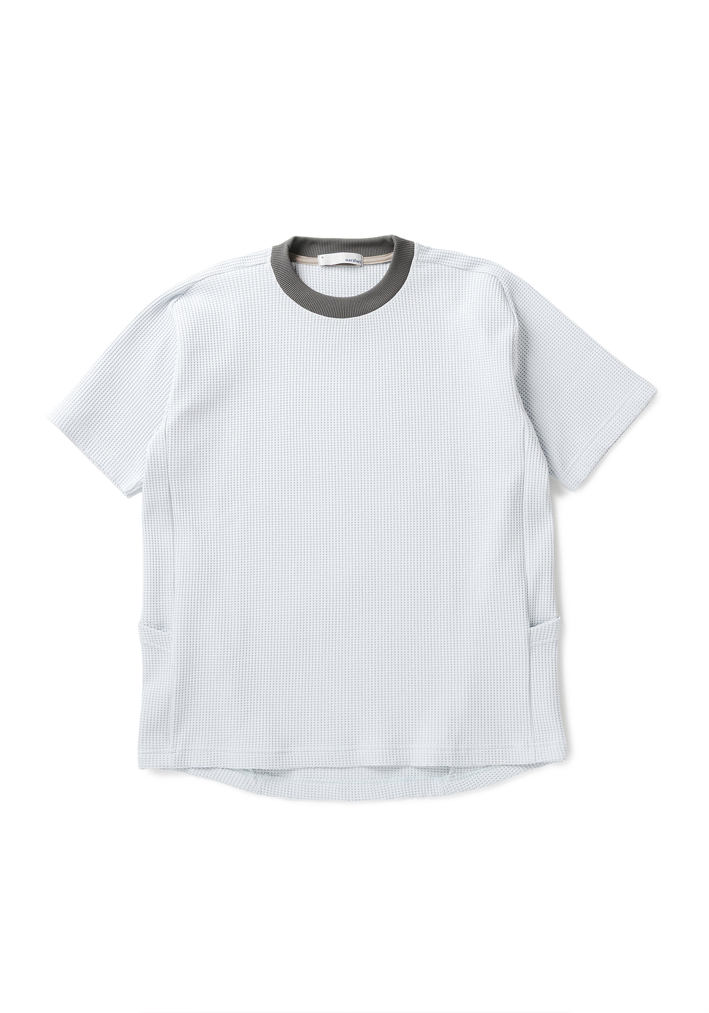 マルチワッフルクルーネックTシャツ