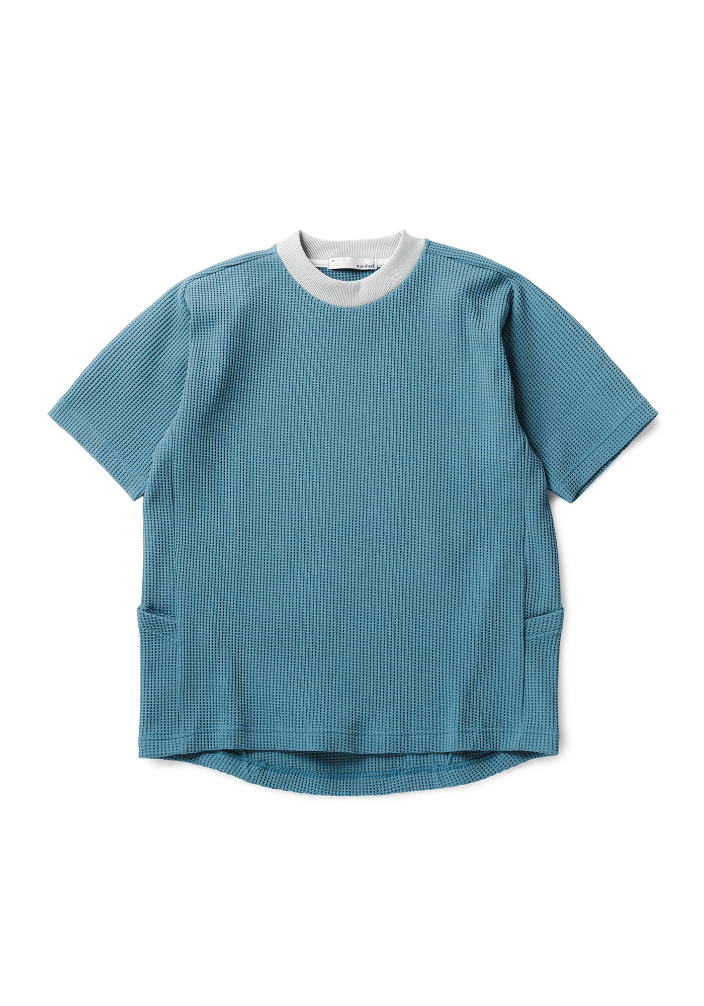 マルチワッフルクルーネックTシャツ