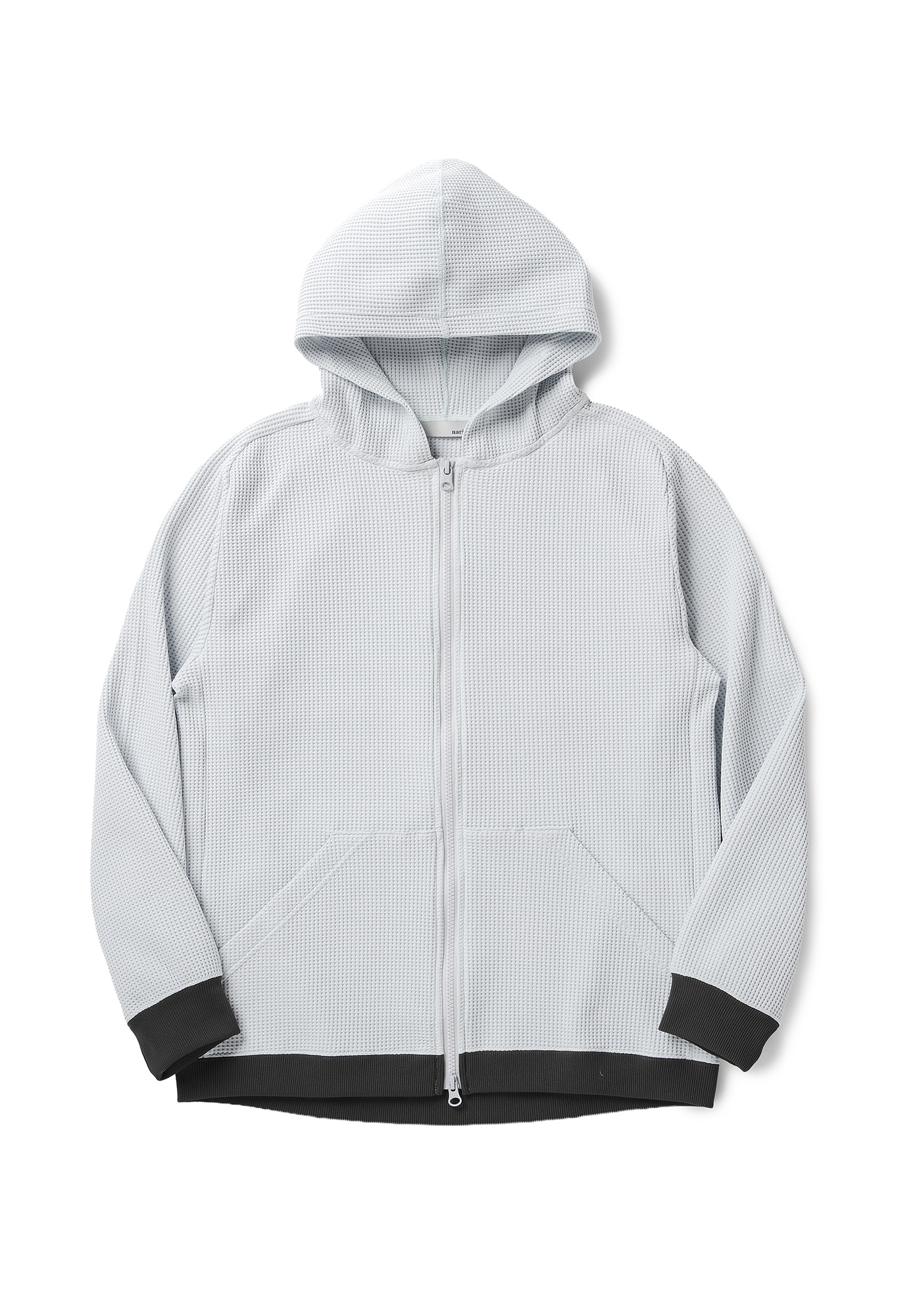 マルチワッフルジップパーカー