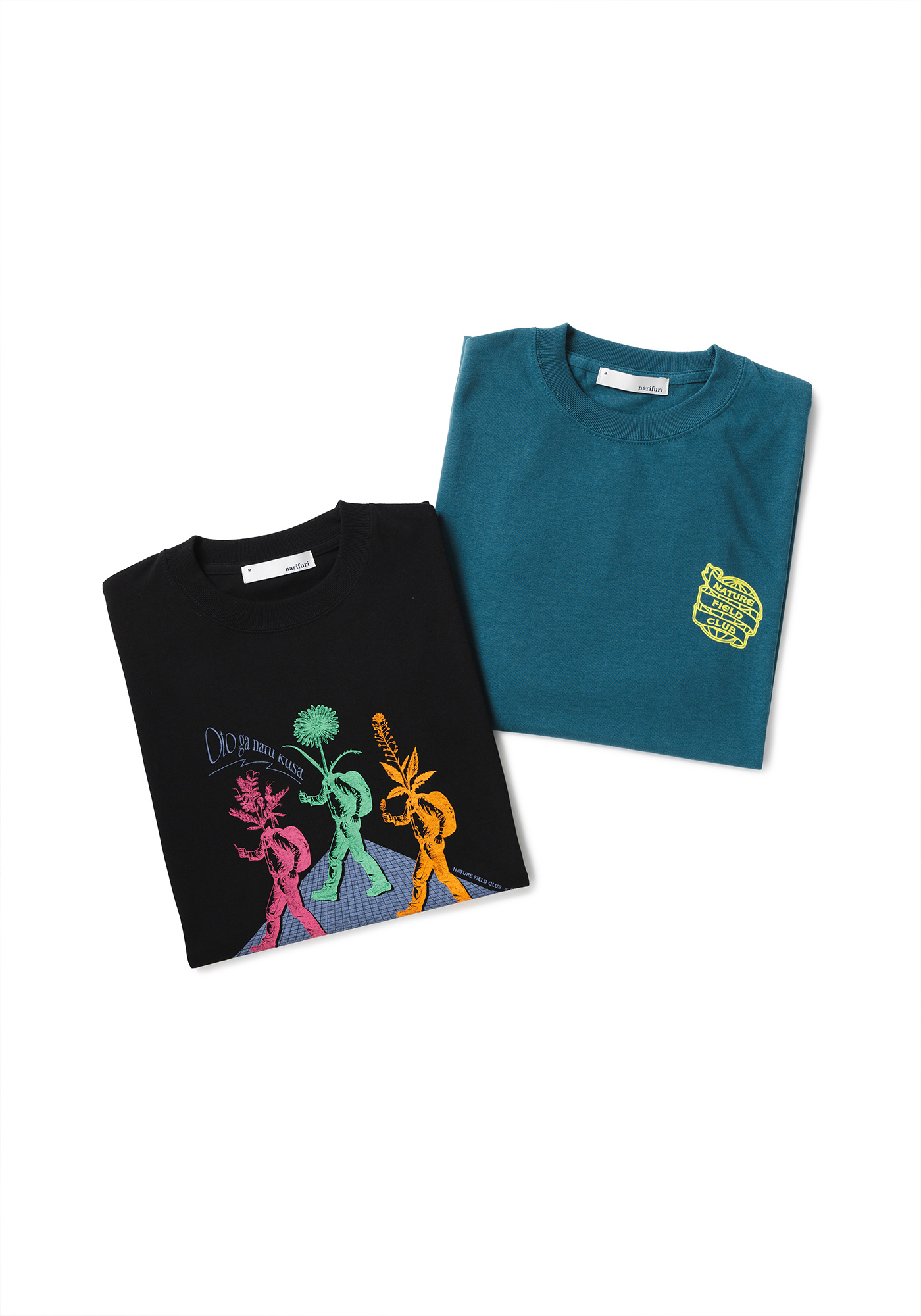 NFC 音が鳴る草Tシャツ (2枚組)