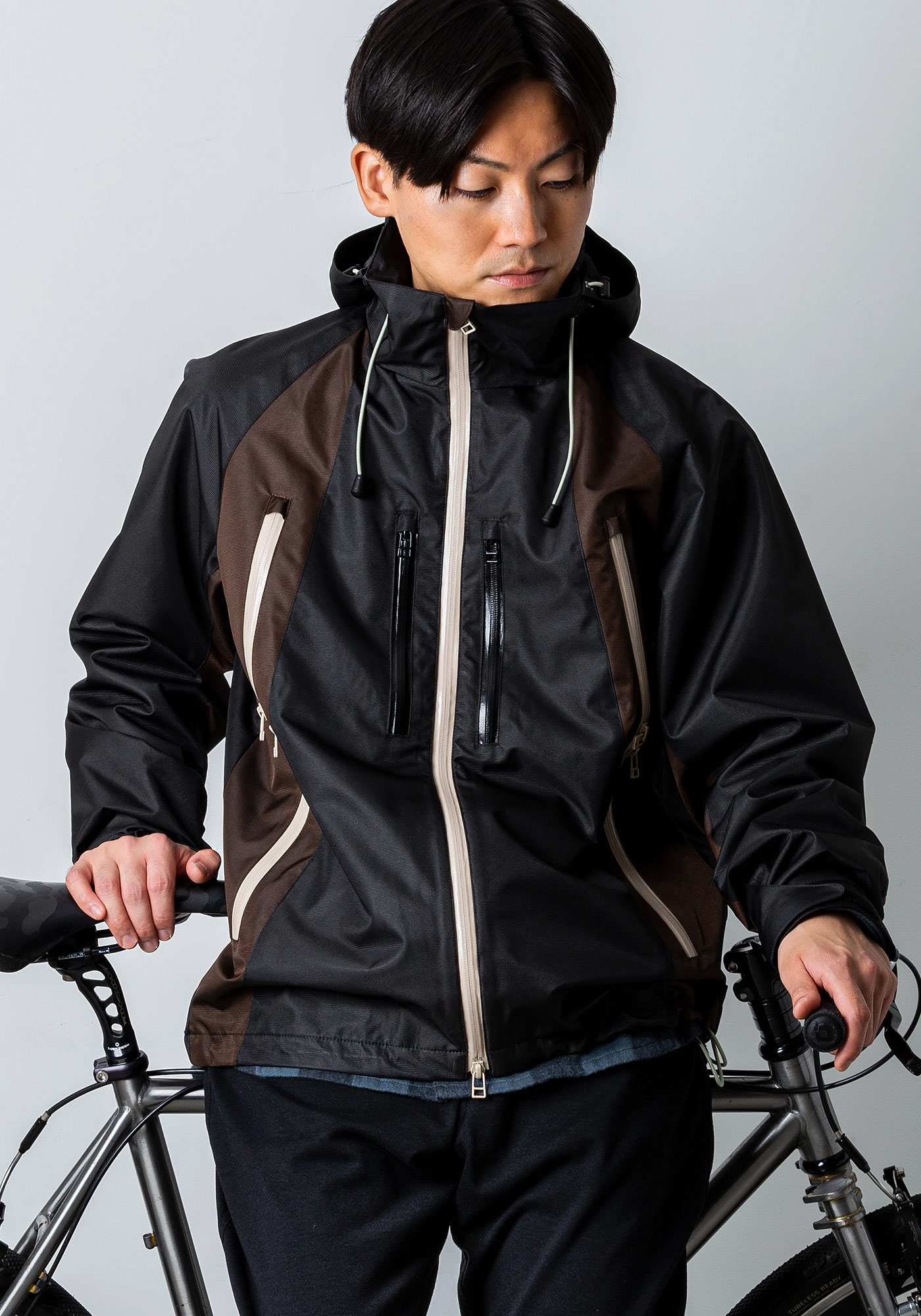 ナリフリnanarifuri Traveler pocketable jacketジャケット