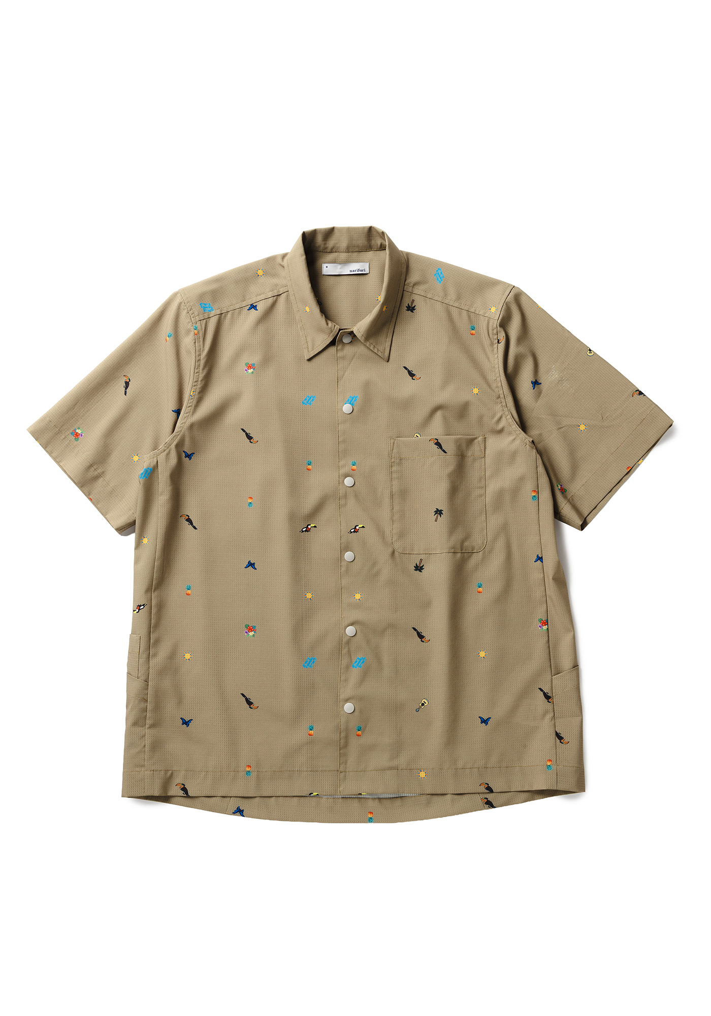 メッシュ半袖シャツ