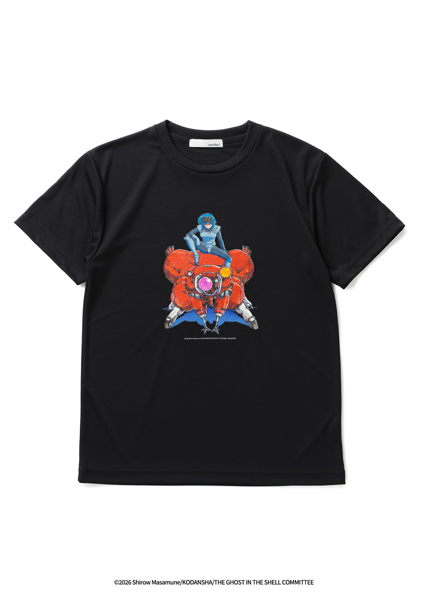narifuri × 攻殻機動隊 THE GHOST IN THE SHELL ドライTシャツ