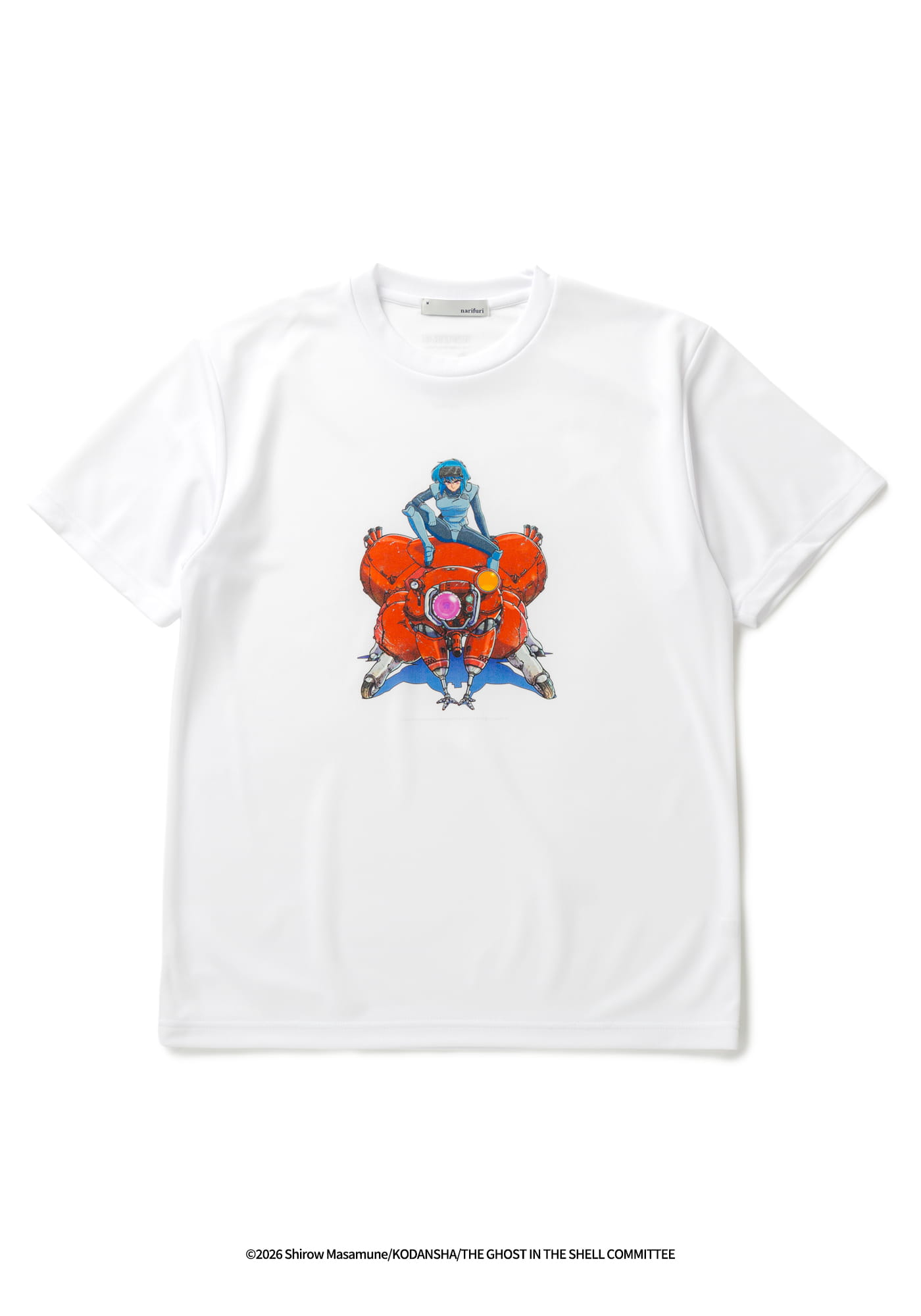 narifuri × 攻殻機動隊 THE GHOST IN THE SHELL ドライTシャツ