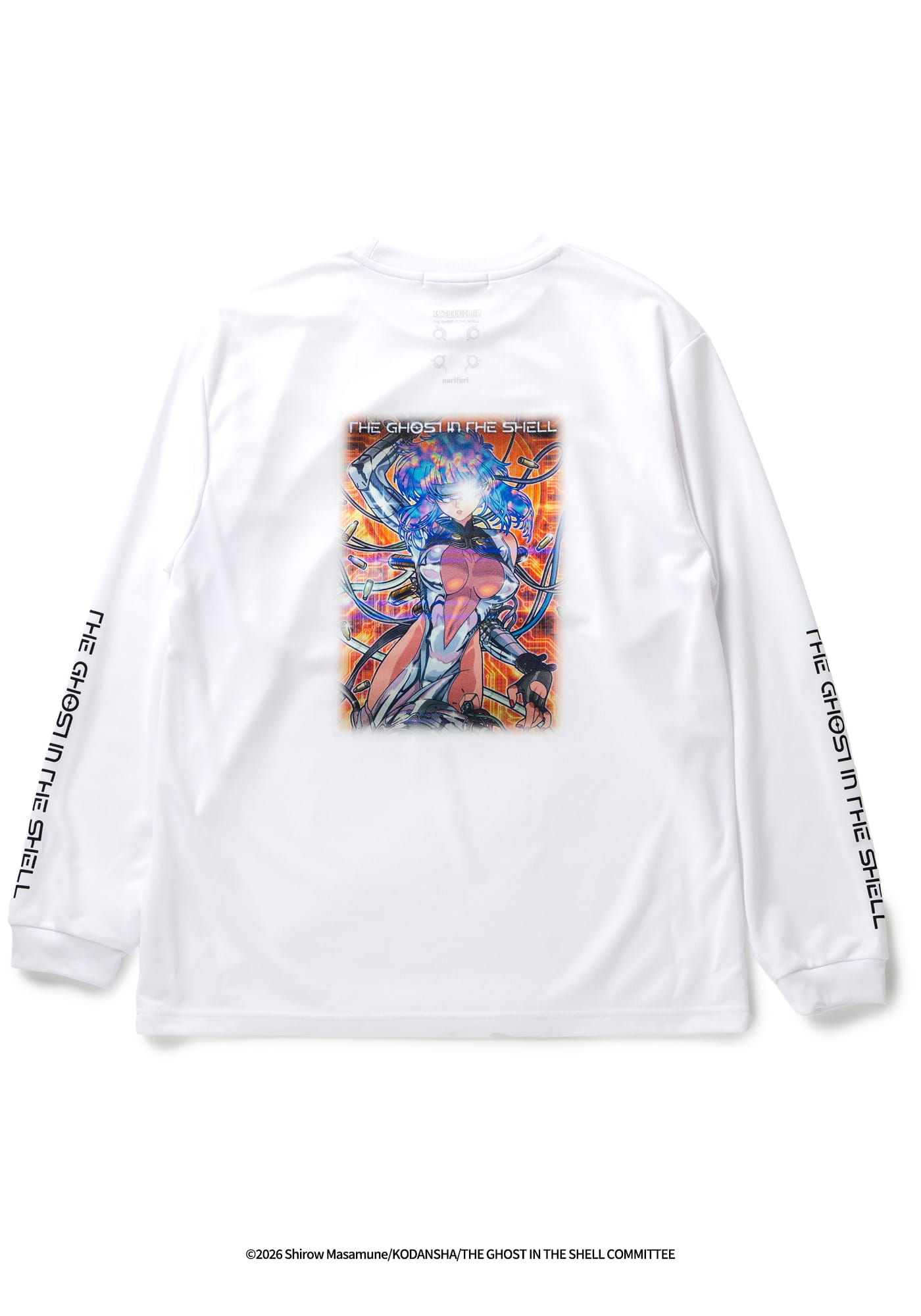 narifuri × 攻殻機動隊 THE GHOST IN THE SHELL ドライロングTシャツ