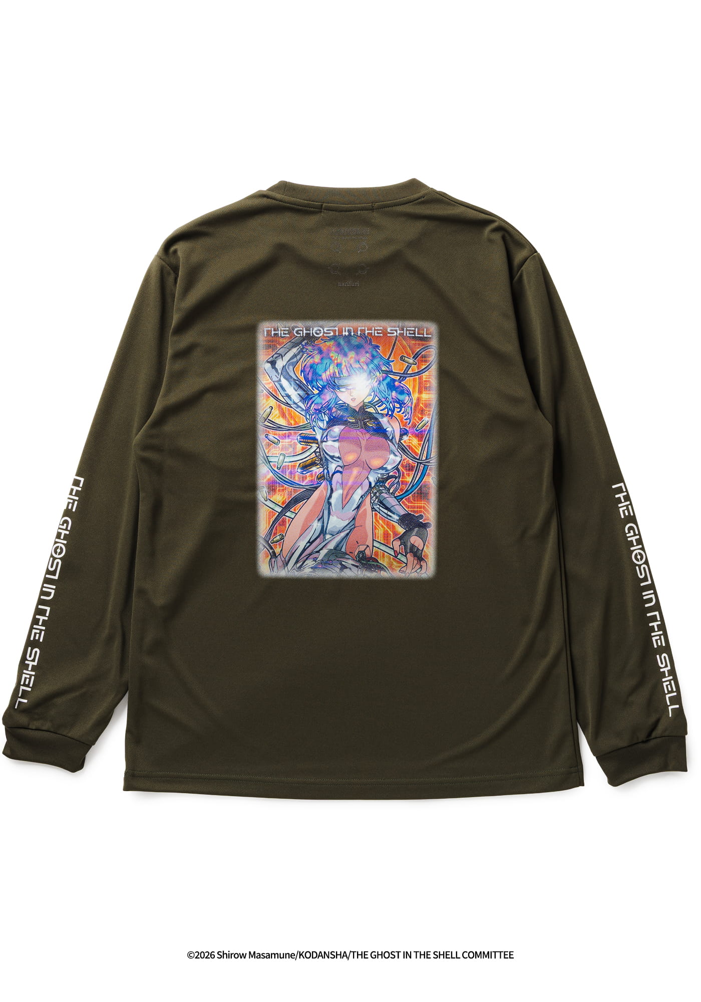 narifuri × 攻殻機動隊 THE GHOST IN THE SHELL ドライロングTシャツ