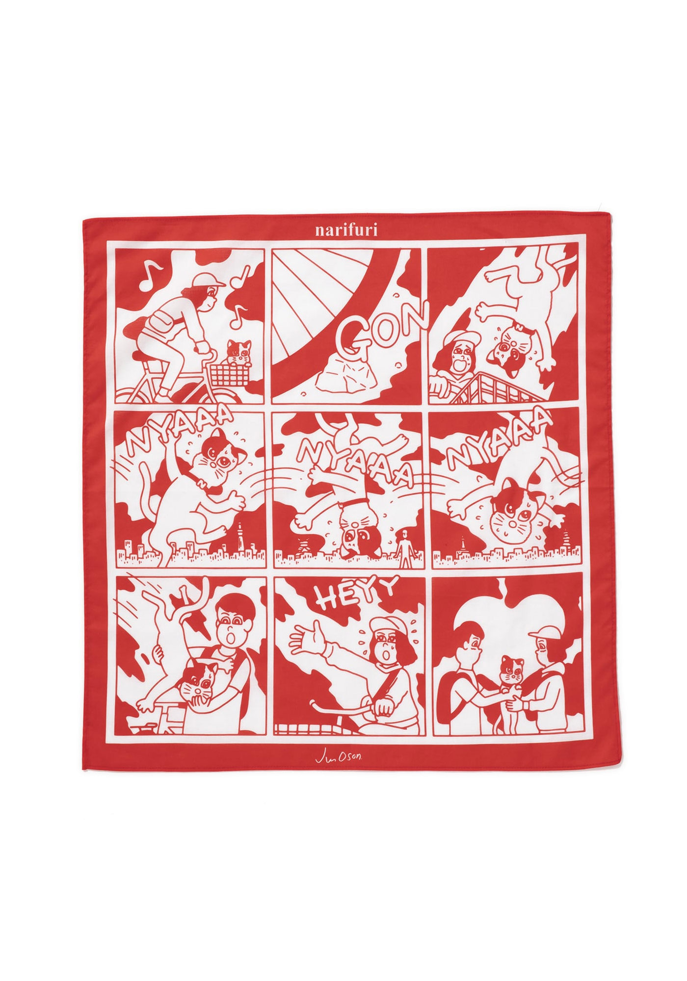 narifuri×JUN OSON バンダナ