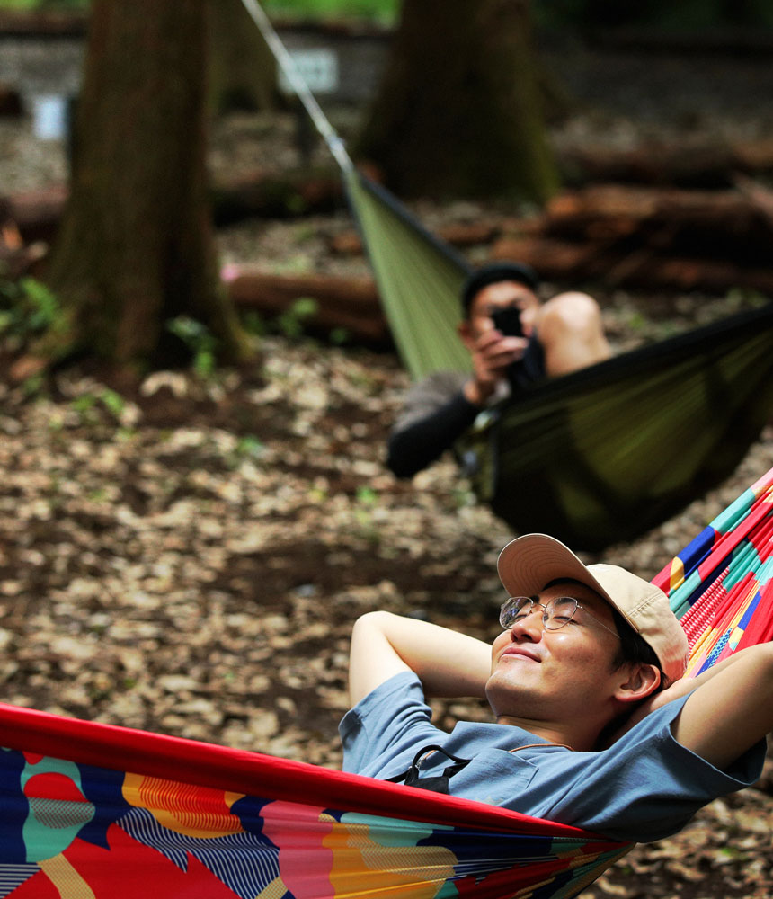 自転車遊戯のすすめ「EASY HAMMOCK & RIDE」
